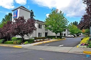 Fassade der Unterkunft