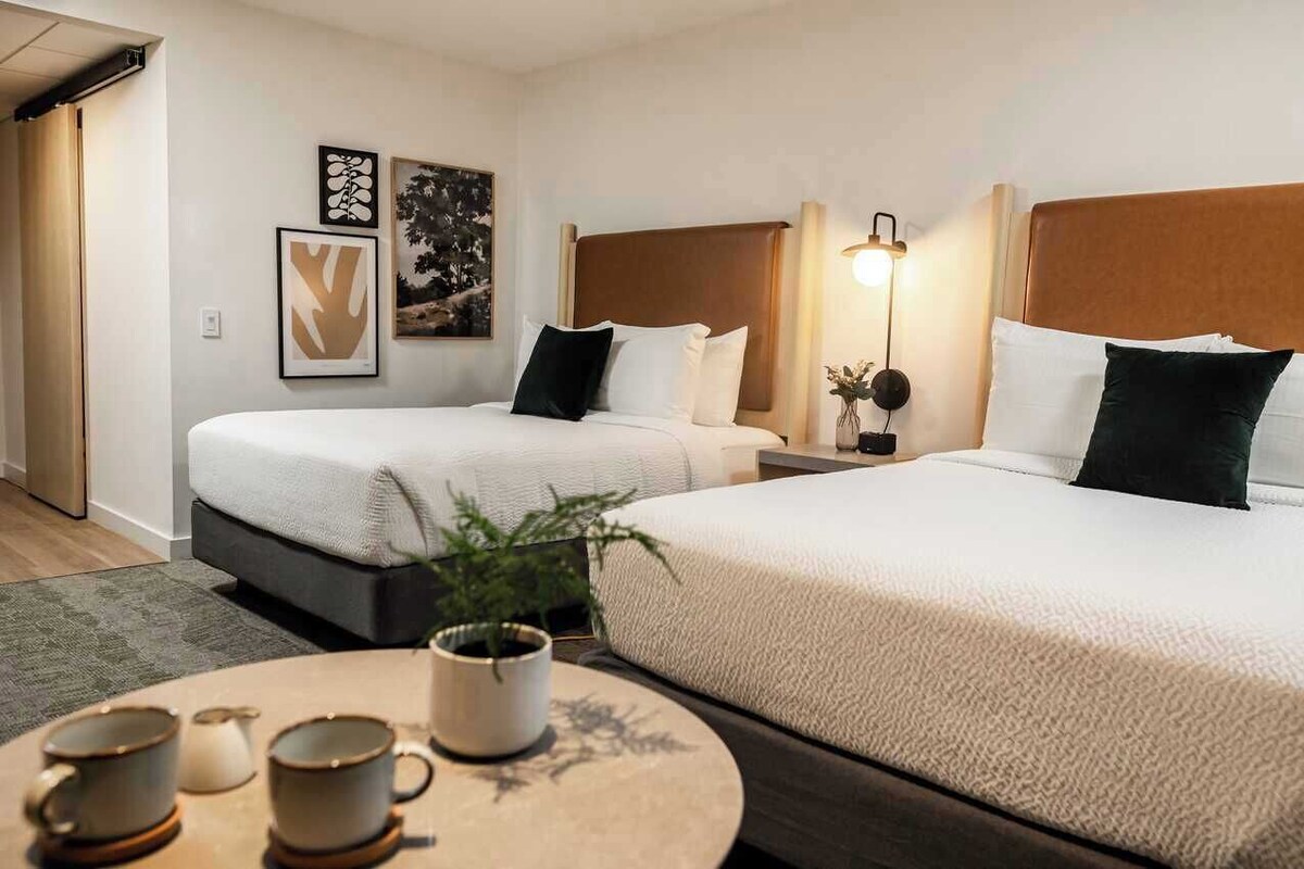 In-room safe, blackout drapes, iron/ironing board (on request)