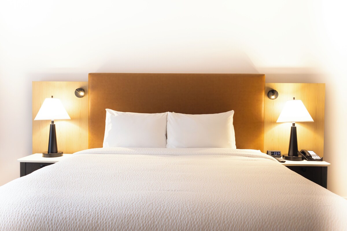 In-room safe, blackout drapes, iron/ironing board (on request)