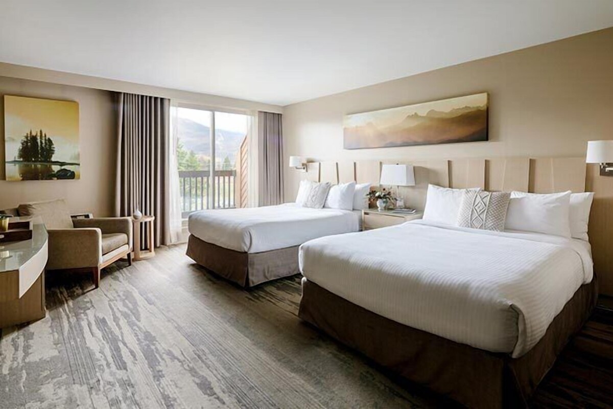 In-room safe, blackout drapes, iron/ironing board (on request)