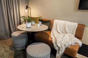 In-room safe, blackout curtains, iron/ironing board, free WiFi