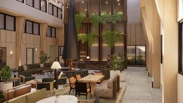 Lobby sitting area