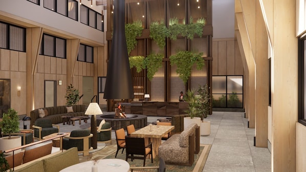 Lobby sitting area