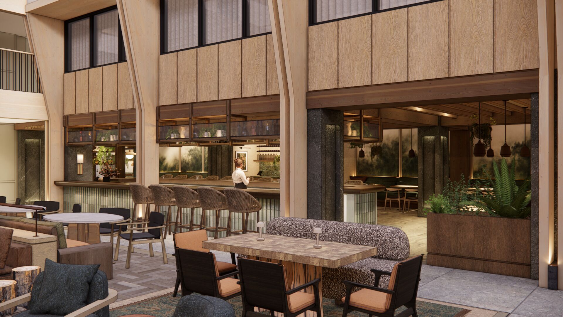 Lobby lounge