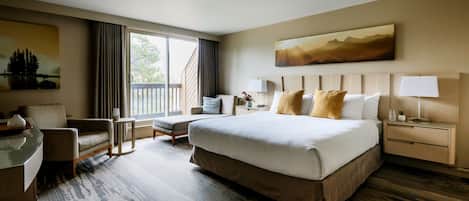 Chambre Standard, 1 trĂšs grand lit, balcon