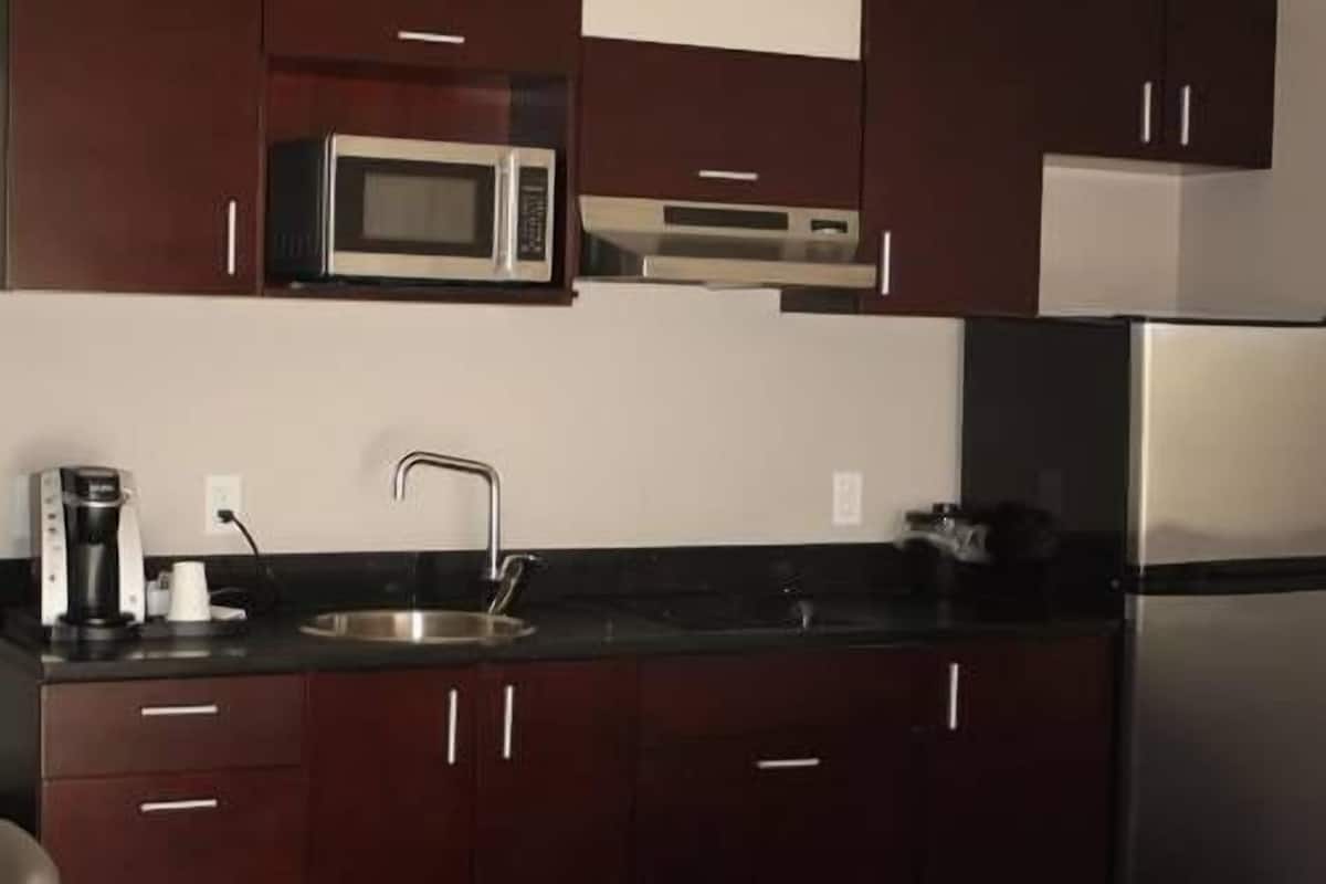 Deluxe Studio Suite, Courtyard View, Courtyard Area | Private kitchenette