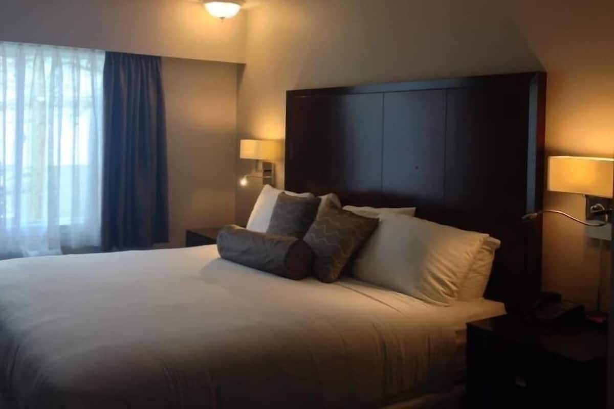 Standardzimmer, 1 King-Bett, Kühlschrank und Mikrowelle