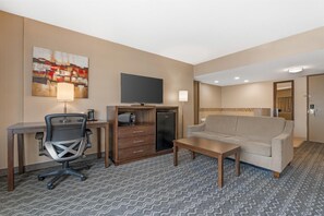In-room safe, desk, blackout curtains, soundproofing