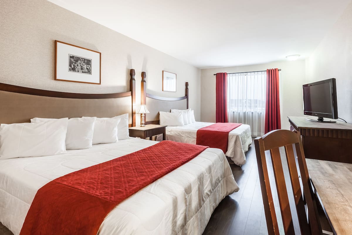 Classic Room, 2 Queen Beds | Desk, blackout drapes, iron/ironing board, cribs (surcharge)
