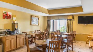 Free buffet breakfast