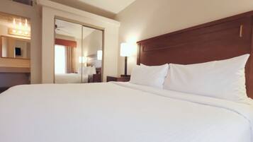 In-room safe, desk, blackout curtains, iron/ironing board