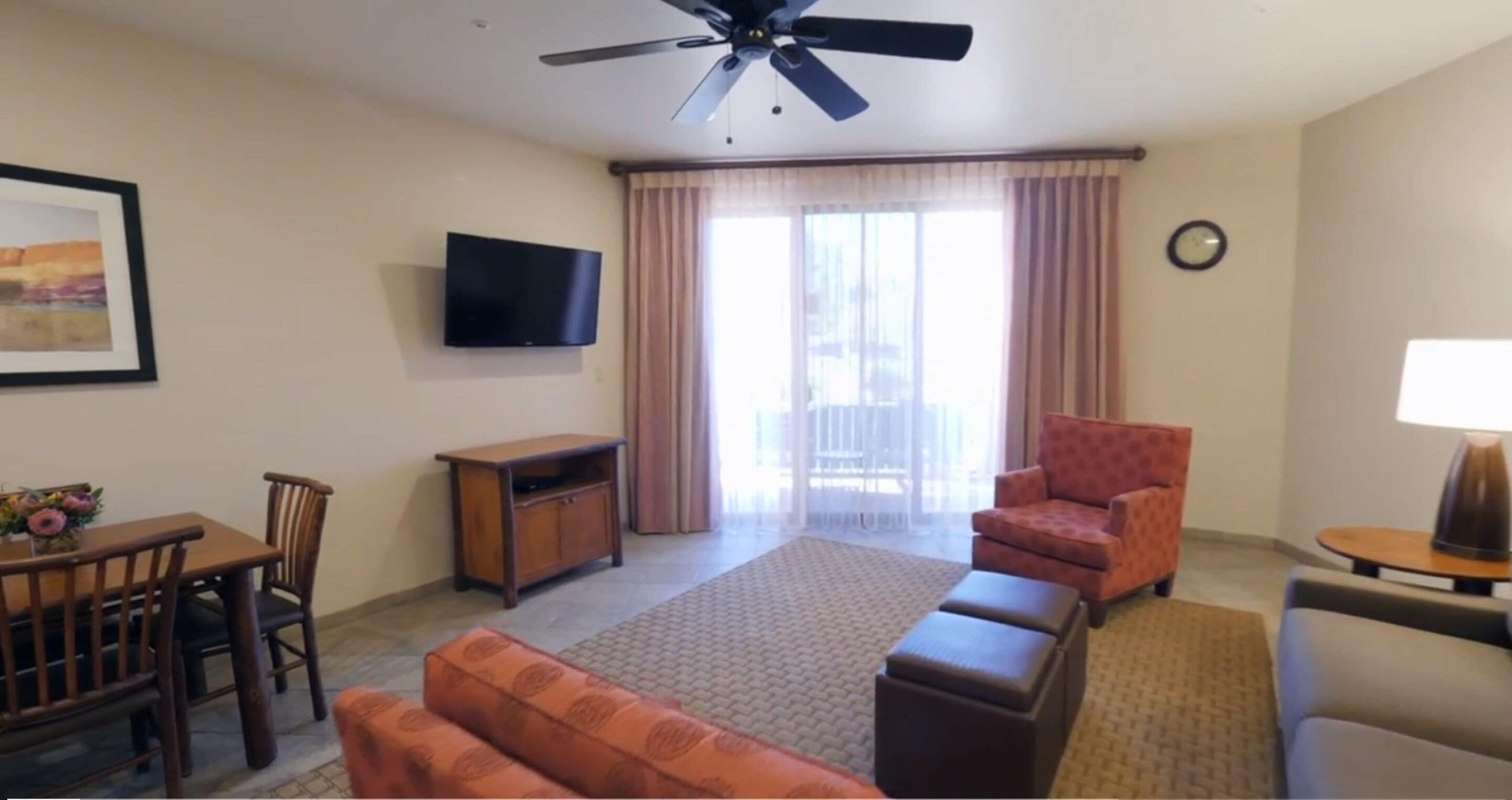 standard suite, 1 bedroom | living room | tv, dvd player