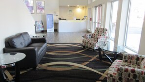 Sala de estar en el lobby