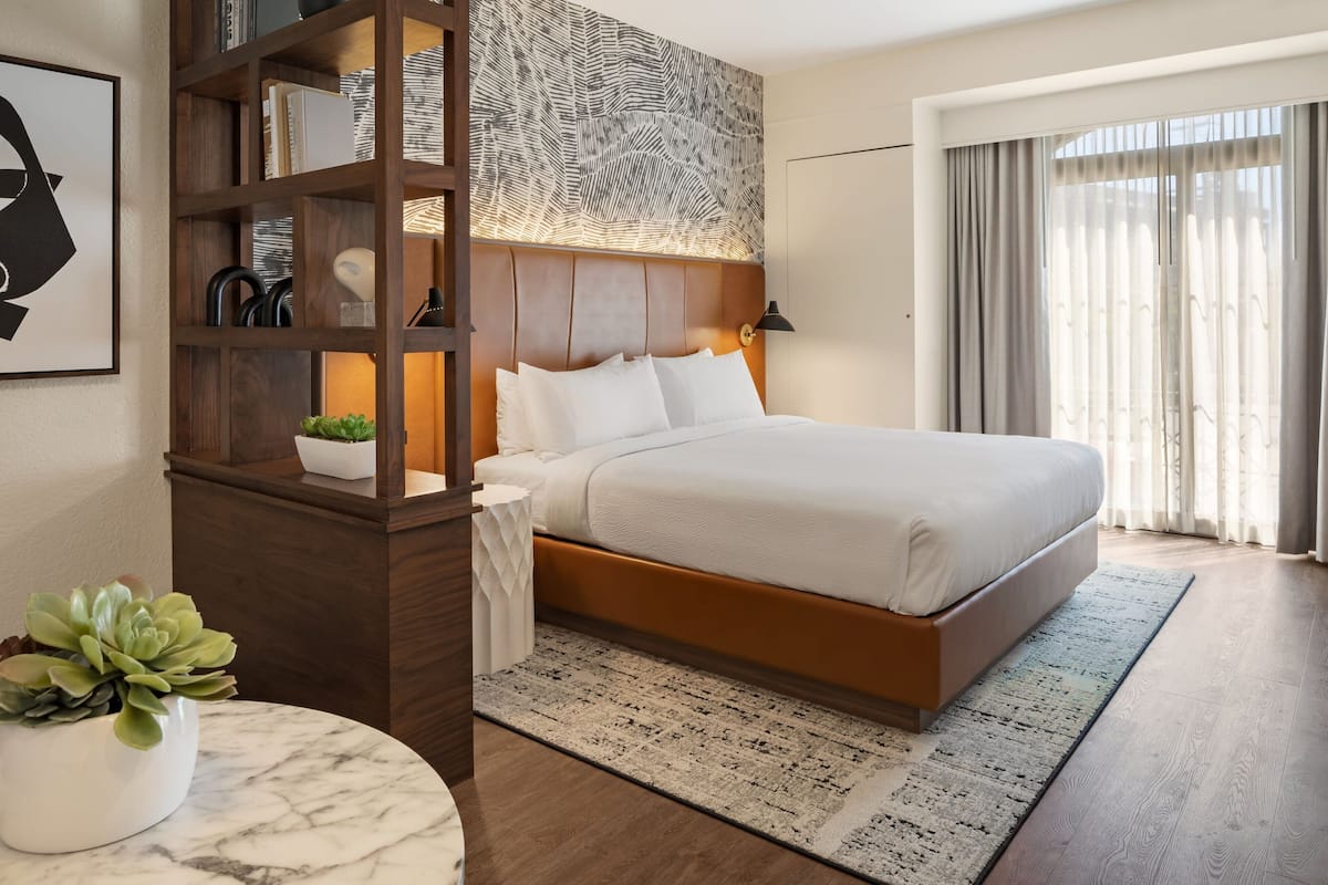1 bedroom, hypo-allergenic bedding, in-room safe, desk