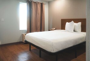 Free WiFi, bed sheets