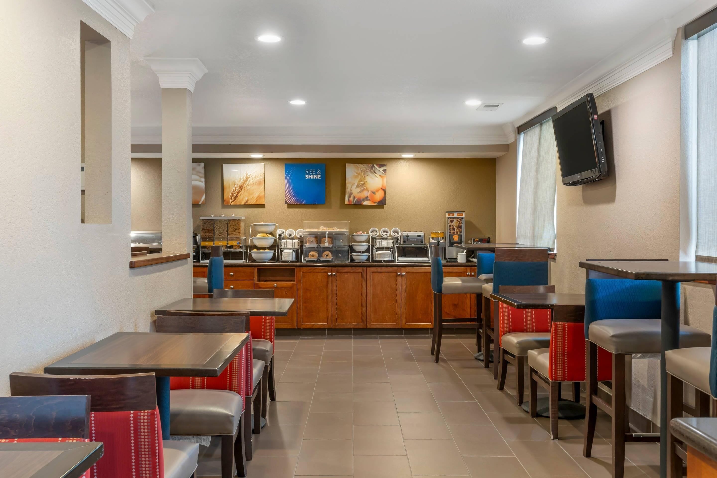 Frokostbuffé er inkludert hver dag