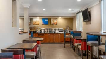 Frokostbuffé er inkludert hver dag