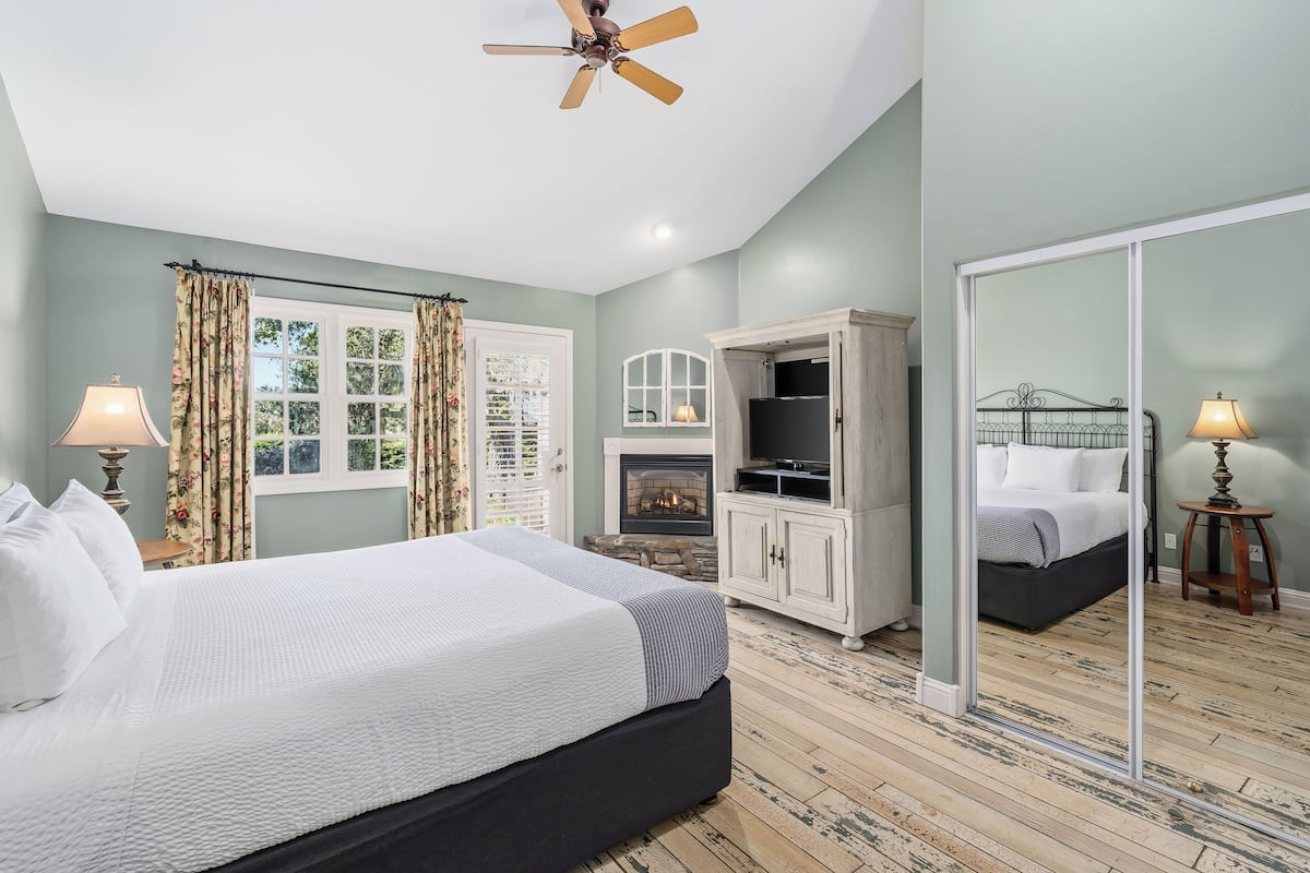 Deluxe Suite, 1 King Bed | Down comforters, desk, iron/ironing board, free WiFi