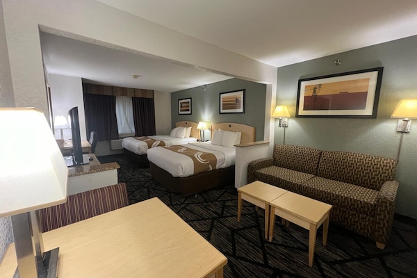 Suite, 1 Bedroom, Non Smoking (2 Queen Beds) | In-room safe, desk, blackout drapes, soundproofing