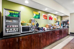 Gratis frukostbuffé varje dag 