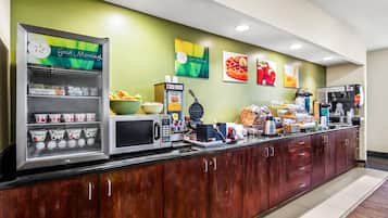 Petit déjeuner buffet compris tous les jours