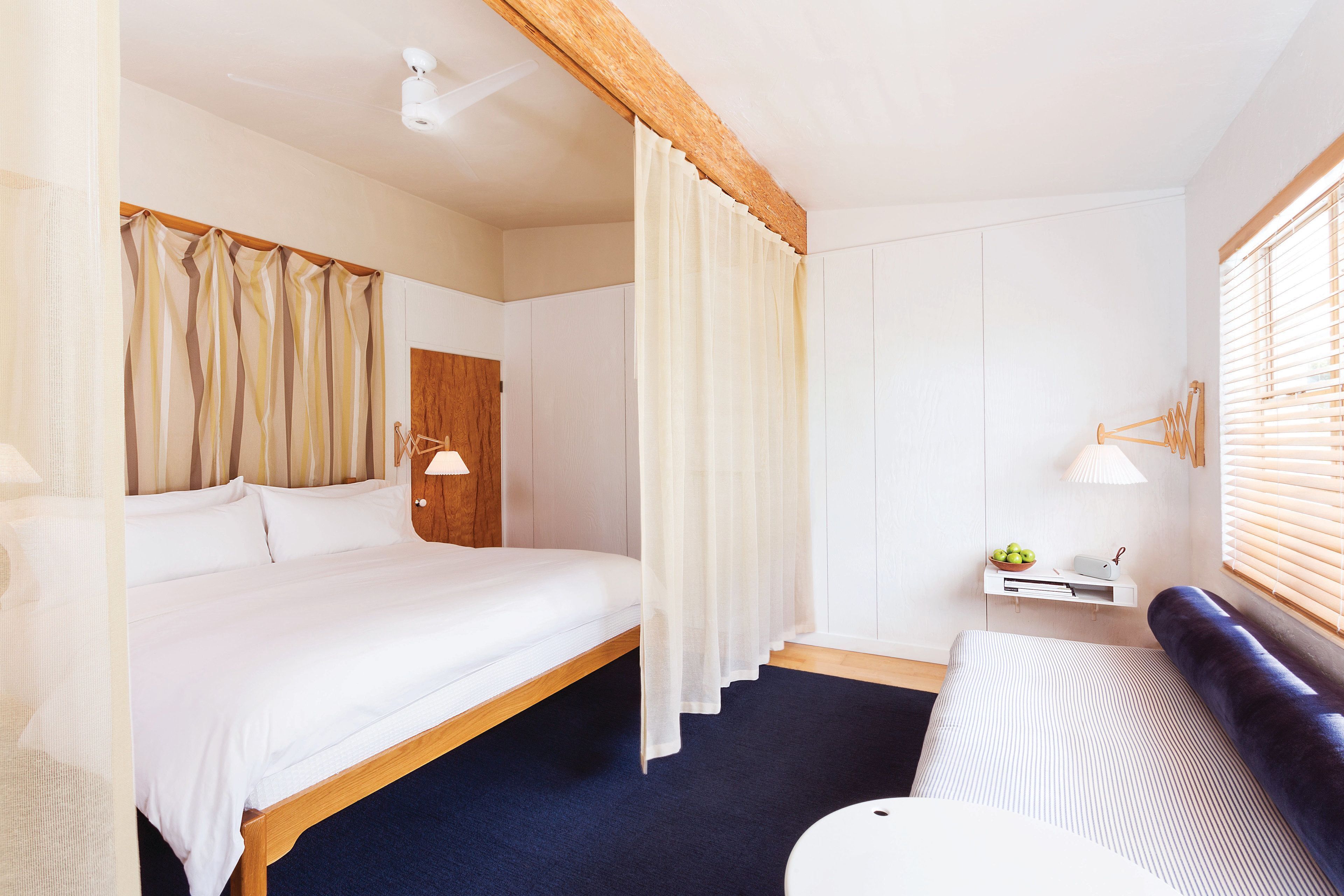 Egyptian cotton sheets, premium bedding, down duvets, minibar