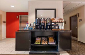 Free daily on-the-go breakfast 