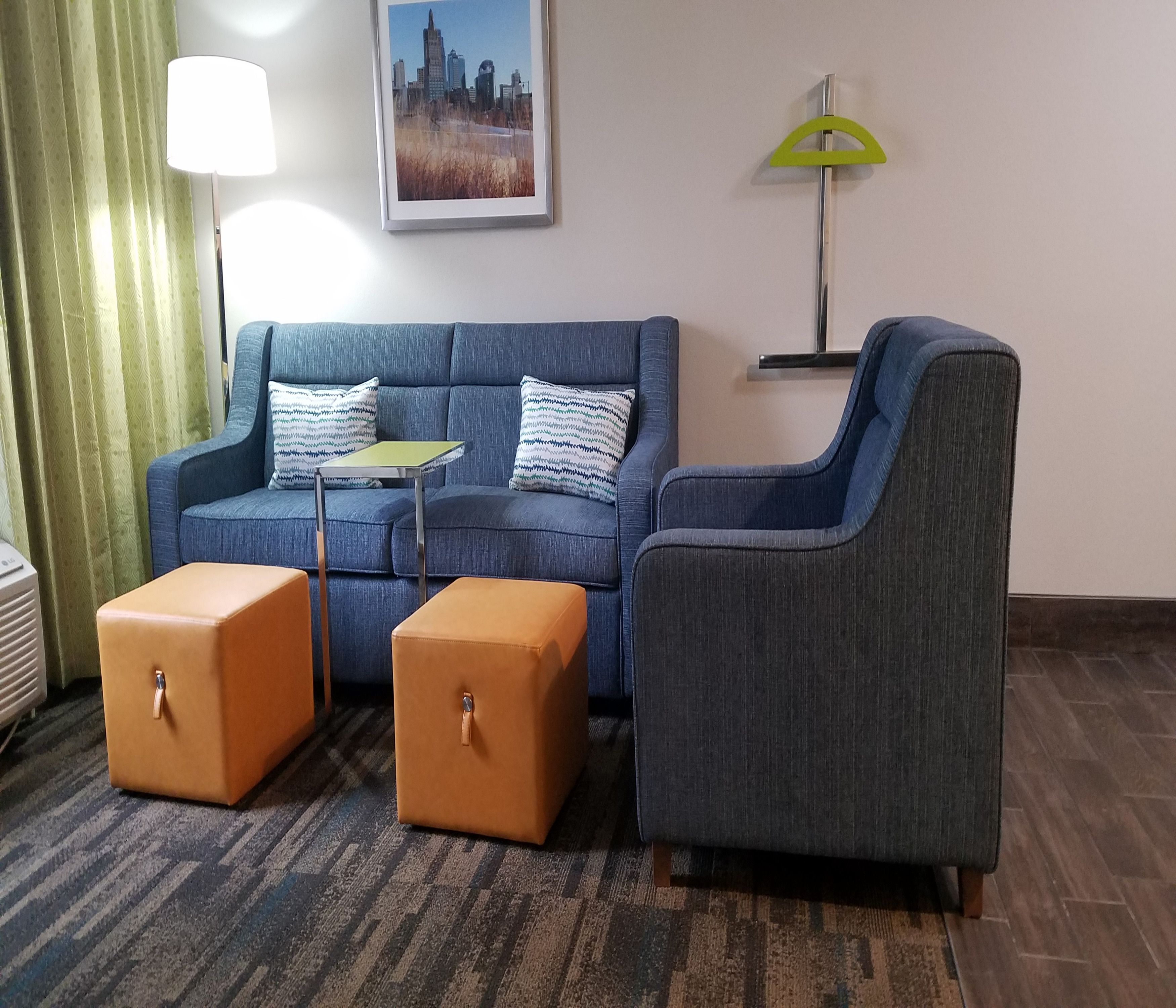 in-room safe, desk, blackout curtains, iron/ironing board