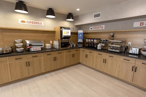 Free daily full breakfast