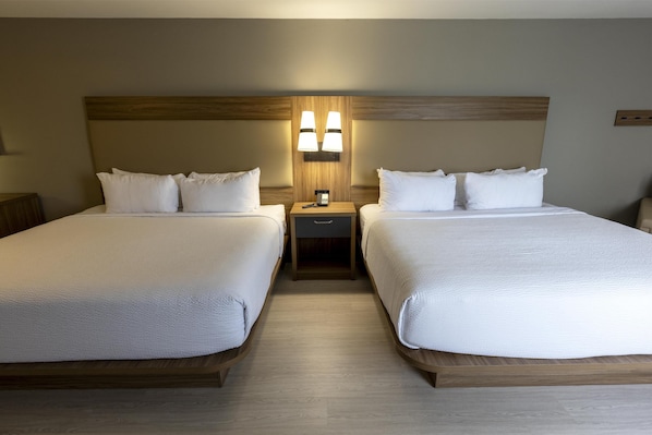 Suite, Non Smoking, Kitchenette (2 King Beds) | Desk, blackout drapes, iron/ironing board, free WiFi