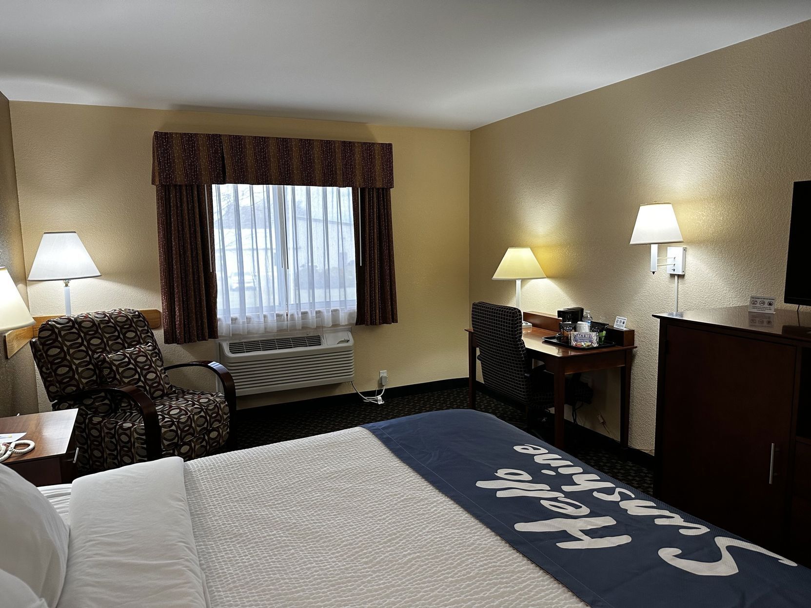 In-room safe, desk, iron/ironing board, free cots/infant beds