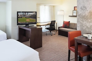 Studio, 2 Double Beds