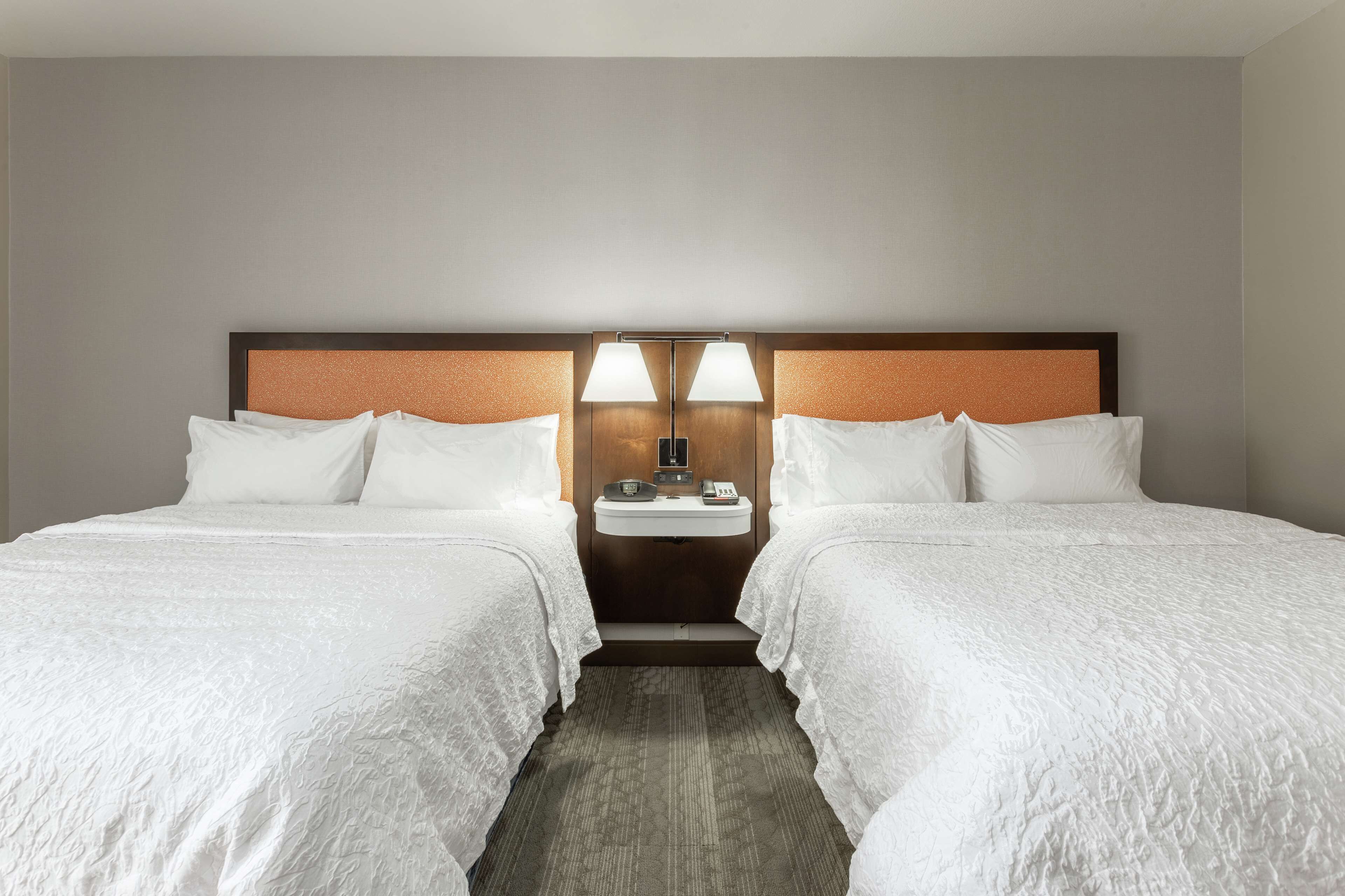 room, 2 double beds, non smoking | desk, iron/ironing board, free wifi, bed sheets