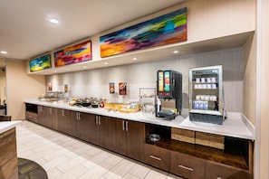 Petit déjeuner buffet compris tous les jours