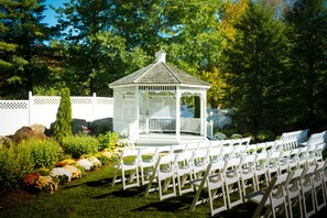 Espace de mariage à l’extérieur
