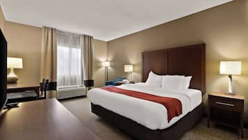 Room, 1 King Bed, Accessible, Non Smoking | In-room safe, desk, iron/ironing board, free WiFi