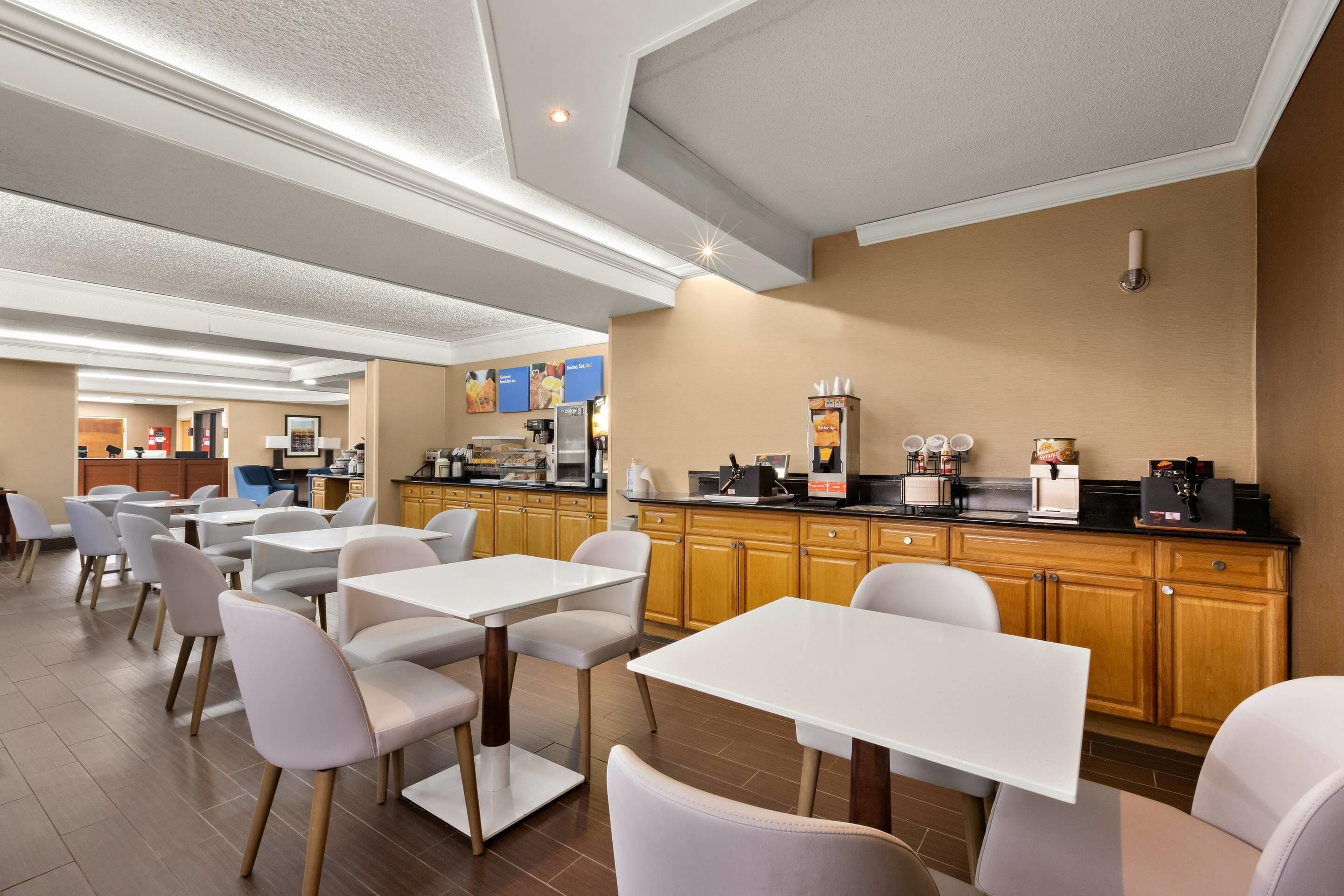 Free daily on-the-go breakfast