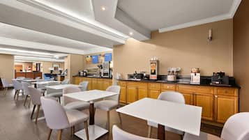 Free daily on-the-go breakfast