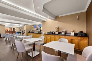 Free daily on-the-go breakfast