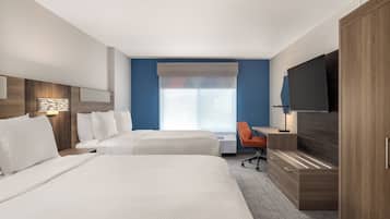 In-room safe, desk, iron/ironing board, free cribs/infant beds