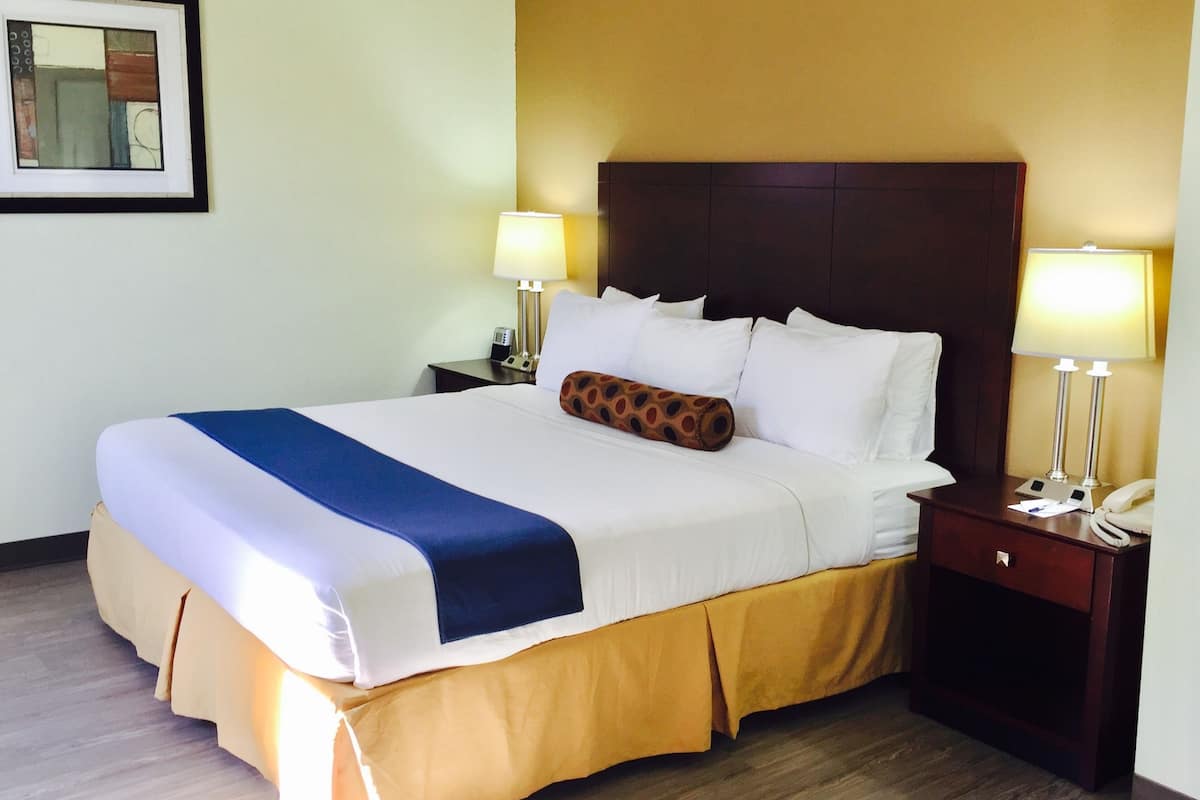 Suite, 1 King Bed, Non Smoking, Kitchenette (with Sofabed) | Desk, iron/ironing board, free cribs/infant beds, rollaway beds