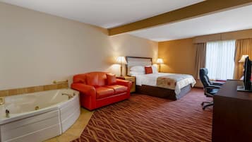 Deluxe Studio Suite, 1 King Bed, Non Smoking | Private spa tub