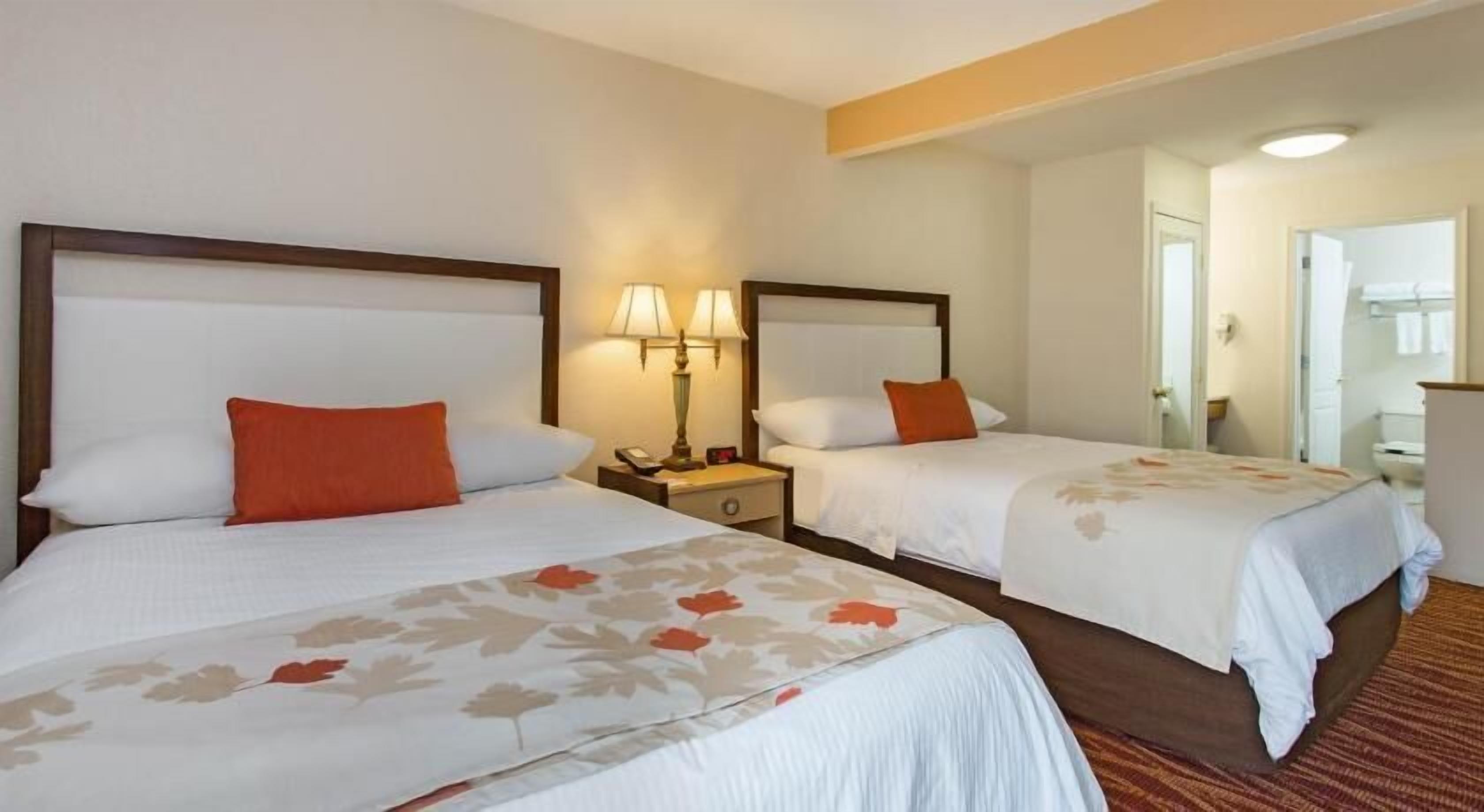Escritorio, cortinas blackout y tabla de planchar con plancha 