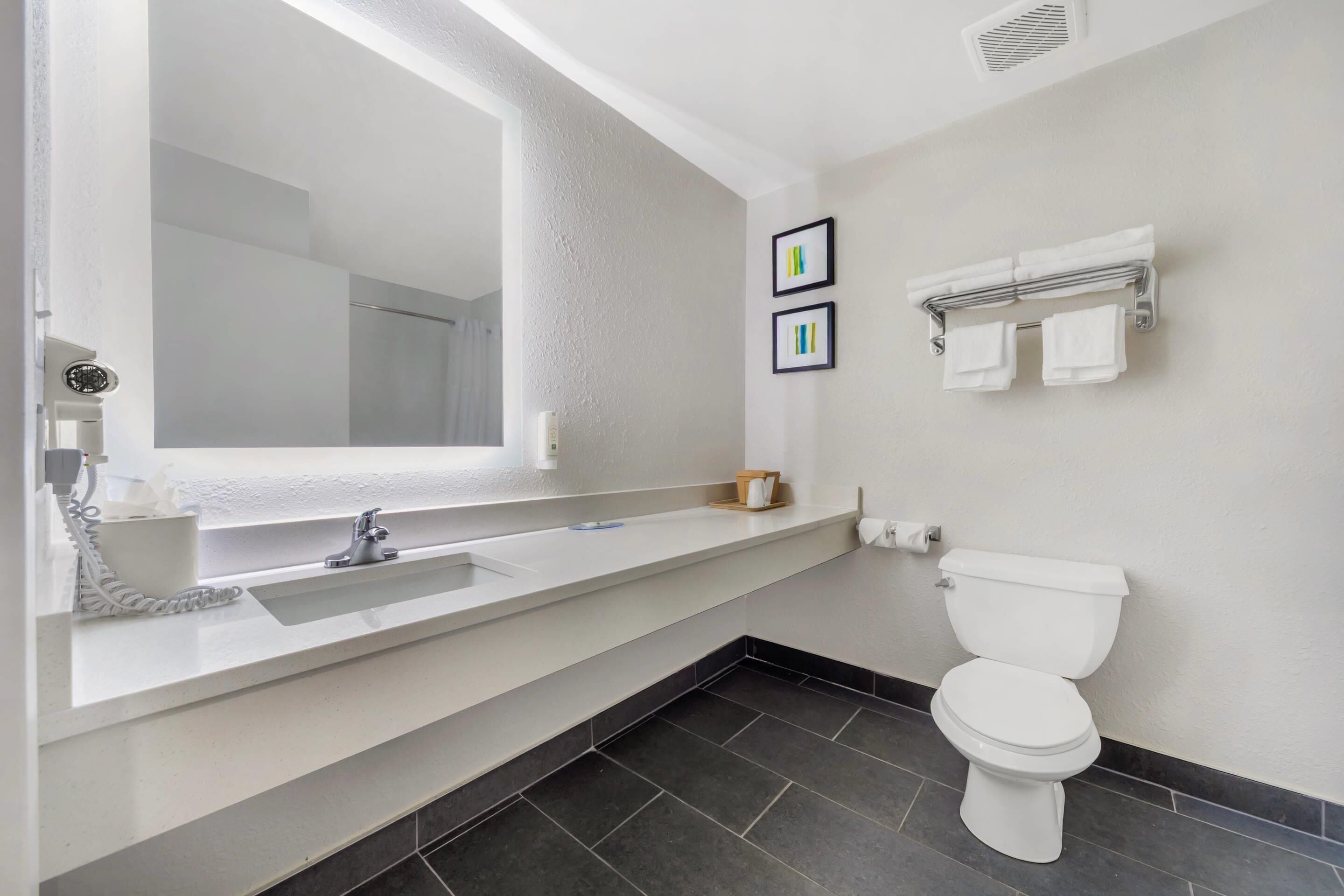 Suite, 2 Queen Beds, Non Smoking | In-room safe, desk, blackout curtains, iron/ironing board