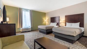 In-room safe, desk, blackout drapes, iron/ironing board