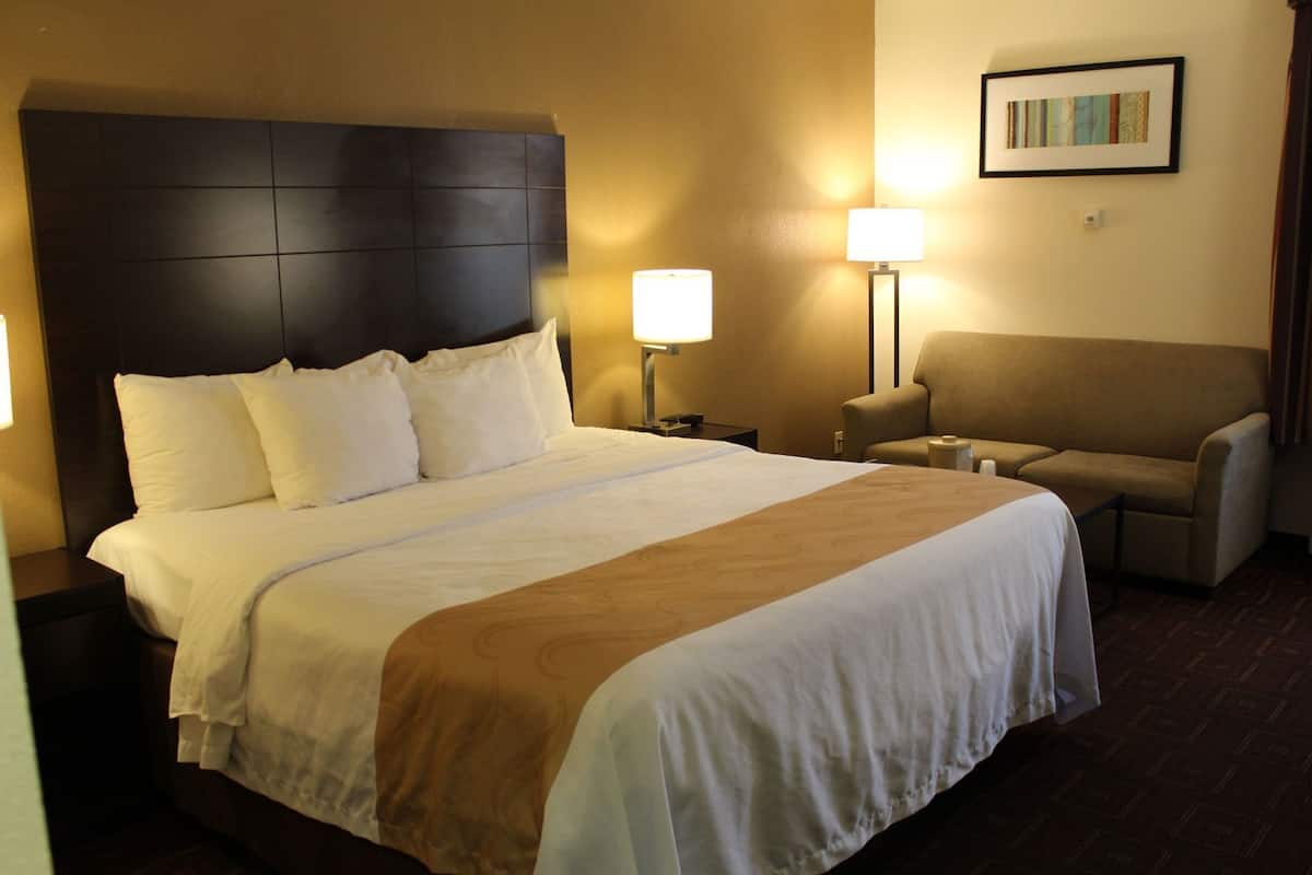 In-room safe, desk, blackout drapes, iron/ironing board