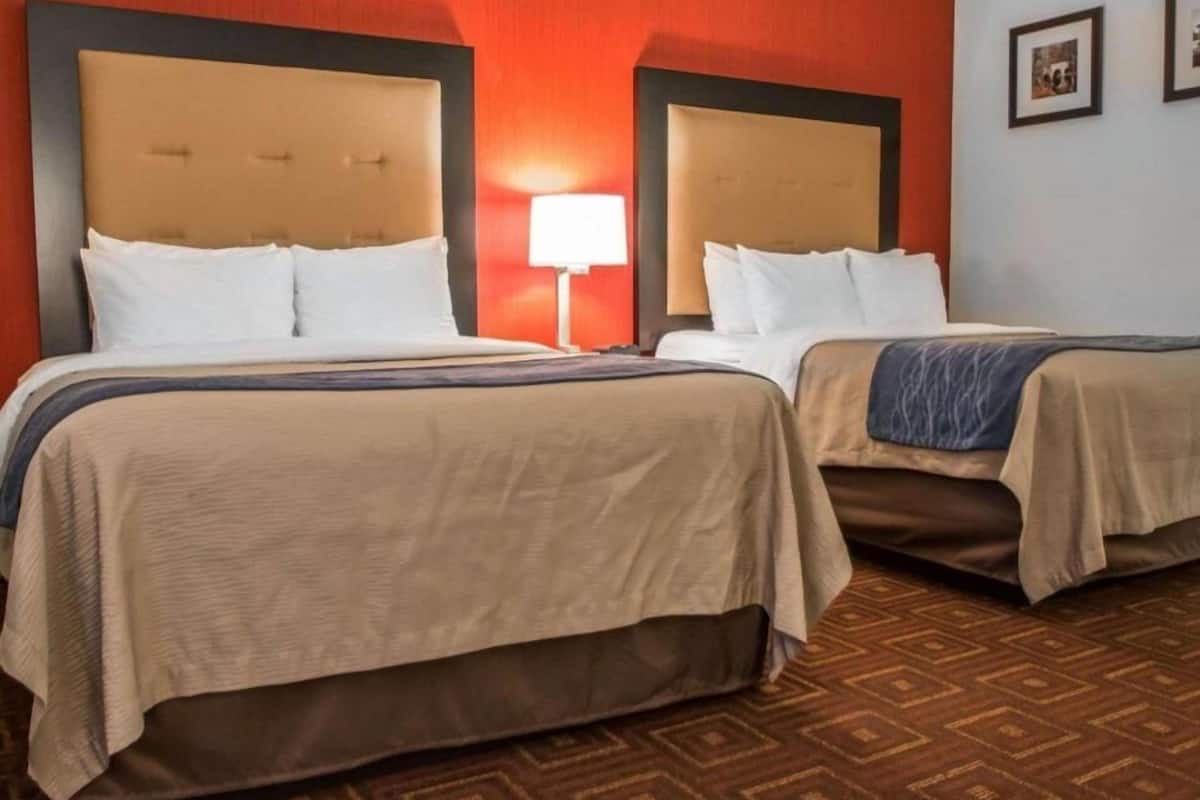In-room safe, desk, blackout drapes, iron/ironing board