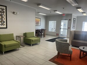 Sitzecke in der Lobby