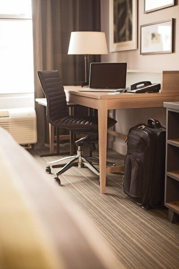 Suite, 1 Bedroom, Non Smoking | 1 bedroom, desk, blackout drapes, iron/ironing board