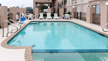 Seasonal outdoor pool